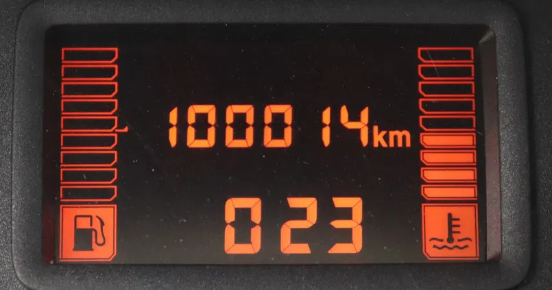 poznań Dacia Sandero cena 3990 przebieg: 100015, rok produkcji 2009 z Poznań